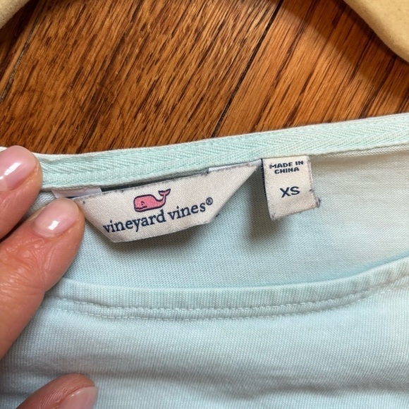 Womens’ Vineyard Vines Boatneck 3/4 Length Sleeve Tee, Size: XS - Picture 2 of 4